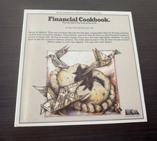 Financial Cookbook Electronic Arts Stan Trost Computer Program Atari CIB picture