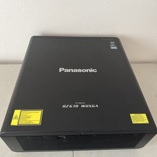 Panasonic PT-RZ670BU DLP WUXGA Projector 54602 To 54347 hours Works No Lens. picture