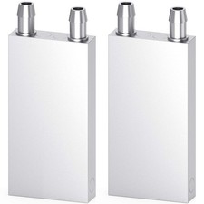 Compact Water Cooling Heatsinks – 2-Pack Aluminum for PC & Xbox Cooling Needs picture