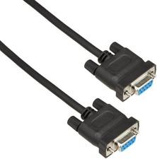 ELECOM RS-232C Cable 9-Pin Female to 9-Pin Female 1.5m C232N-ECO915 Japan Import picture