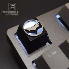 DC Batman Transparent light Keycap Metal Key cap For Cherry MX Keyboard 1pcs picture
