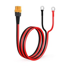 10AWG XT60 Connector Cable - 2FT, Ideal for Powering Stations & Solar Systems picture