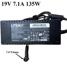 Genuine LiteOn 19V 7.1A 135W AC Power Adapter PA-1131-07 Charger 7.4*5.0mm Tip picture