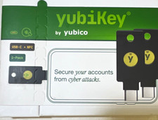 Yubico YubiKey 5C NFC Security Key 2-Pack USB-C NFC Authentication Key picture