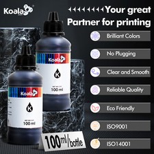 200ml Ink Refill Kit Black for Inkjet Printers Canon Brother Dell Lexmark -KOALA picture