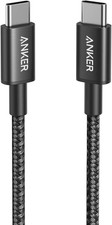 Anker USB-C to USB-C Charging Cable, 6ft, 60W Fast Charging, Braided Nylon, picture