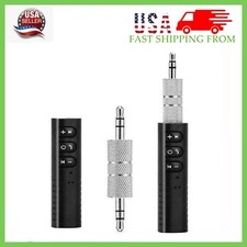 New Wireless Bluetooth Receiver 3.5mm AUX Stereo Music Hands Free Car Adapter picture