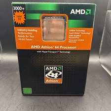 AMD Athlon 64 Processor 3000+ (Socket 939) BRAND NEW Factory Sealed Box picture