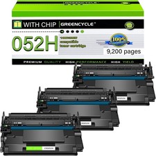 3 Pack CRG 052H Toner Cartridge Compatible with Canon image CLASS MF421dw MF428x picture
