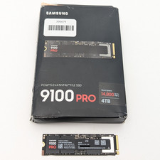 Samsung 9100 Pro 4TB Internal SSD M.2 2280 PCIe Gen 5x4 NVMe (MZ-VAP4T0B/AM) picture