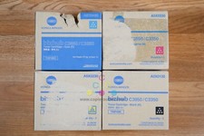 Cosmetic Genuine Konica Minolta TNP48 CMYK Toner Cart Bizhub C3850/C3350 picture