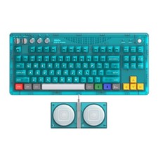 8Bitdo Retro 87 Mechanical Keyboard for Windows PC and Android, Clear Blue | ... picture
