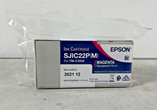 Genuine Epson SJIC22P(M) Magenta Ink Cartridge for TM-C3500 picture
