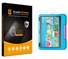 2x Supershieldz Tempered Glass Screen Protector for Fire HD 10/ Kids/ Pro 2023 picture