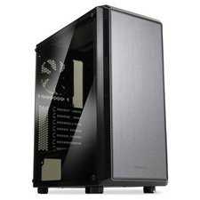 Zalman S4 Mid-Tower ATX PC Case, 2 x 120mm Fans Included, Acrylic Tinted Side Pa picture