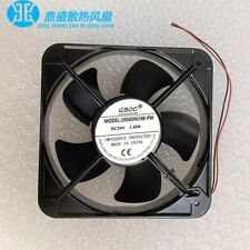 GBOC 20060M24B-PW 20060 DC24V 1.60A 20CM 2-Pin High Airflow Axial Cooling Fan picture