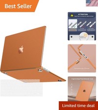 Complete Protection Kit: Cosmic Orange Case & Keyboard Cover for MacBook Air 13 picture