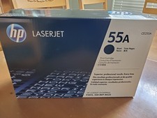 HP 55A LaserJet Black Toner Print Cartridge CE255A  picture