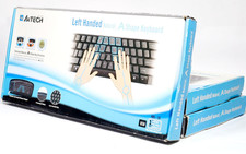 (Lot of 3) A4Tech KBS-29 Left-Handed Natural A Shape Keyboard picture