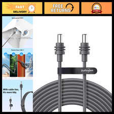 50FT Waterproof DC Power Cable, 18AWG Male to Male - Replacement for Starlink Mi picture