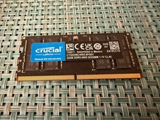 Crucial 32GB DDR5-5600 SODIMM RAM CT32G56C46S5 PC5-44800 CL46 Tested picture