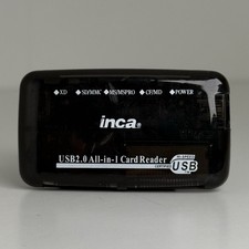 Inca Compact Multi Card Reader USB 2.0 PRE OWNED NO POWER CORD picture