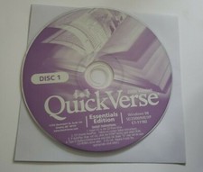 QuickVerse Bible Essentials Edition (Win 98,2000,XP) 2006 Version picture