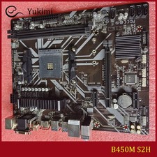 FOR GIGABYTE B450M S2H DDR4*2 AM4 AMD HDMI VGA DVI-D 32GB Ｍotherboard Test OK picture