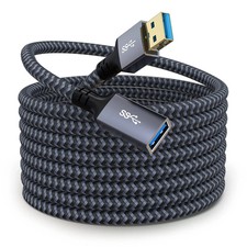 USB Extension Cable 25 ft Long USB Extension Cable USB Extender Nylon... picture