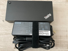 Cheap Lenovo ThinkPad USB C Dock Gen 2 Type 40AS with Power  Adapter charger picture