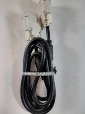 Samsung DVI-D Dual Link Monitor Cable Black 6ft 1.8m DVI-D (24+1) Male to Male picture