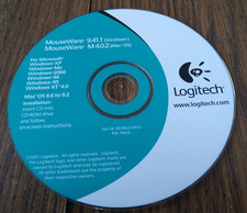 LOGITECH MouseWare 9.41.1 M 4.0.2 CD-ROM Windows/Mac picture