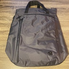 OGIO Convertible Backpack Tote Bag Gray Nylon Laptop Sleeve Commuter picture