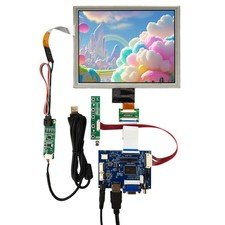 8 Inch 1024X768 LVDS WLED Resistive Touch LCD Screen and H/D VGA AV Driver Board picture