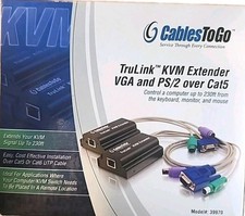 Cabels To Go Trulink Kvm Extender Vga & Ps/2 Over Cat5 Control Computer 230ft picture