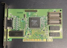 JATON 8257F/R5 TRIDENT TGUI9680 1MB PCI VGA VIDEO GRAPHICS ADAPTER CARD picture