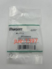 Panduit NK688MAW NetKey Cat 6 Keystone Punchdown Jack Module, White Qty50 picture