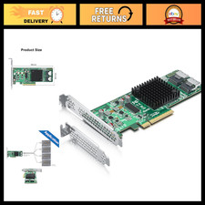 PCI Express SAS/SATA HBA RAID Controller Card, 6Gb/s, SAS2008 Chip, X8 Slot picture