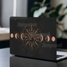 2 Pack Sun and Moon Scratch proof Laptop Stickers Wear-resistant Self-Adhesive picture