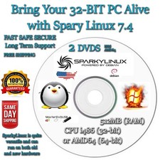 Sparky Linux 7.8 i686 & AMD64 Bit DVD Set - Live/Install Runs on 512MB of Ram picture