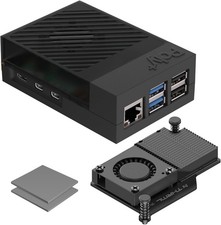 Argon Poly 5+ Raspberry Pi 5 Case Includes Active Cooler Fan & Heatsink picture