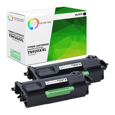 2Pk TCT Premium TN920 Black Extra HY for Compatible Brother DCP-L2640DW Toner picture