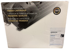 PREMIUM REPLACEMENT Black Toner Cartridge Q5942X Compatible HP 4250,4350 Series picture