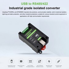 Industrial-Grade Isolated Converter USB to RS485/RS422 Support Wall-Mounted Rail picture