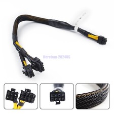 NEW Dell R740 R740XD Server 8-Pin to 6+8 Pin Riser to GPU Power Cable TR5TP USA picture