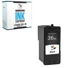 1PK Replacement CMYi Lexmark 36XL Black Ink Cartridge for X Series X4650 X5650 picture