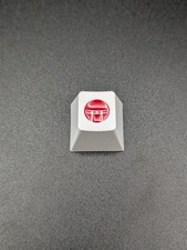 RAMA WORKS RAMA X SUMI White Keycap w/ Red Torii Logo Mechanical Keyboard picture