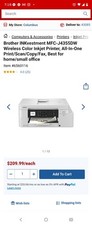 Brother MFC-J4355DW Wired Inkjet Multifunction Printer Color MFCJ4355DW picture