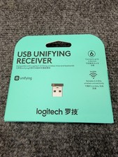 Logitech USB Unifying Receiver 2.4GHz Wireless Nano Dongle PC Mac Mouse Keyboard picture