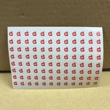 Rare SHEET of Apple II Drive Stickers ___ Apple VERY RARE ___ End 70s/early 80s picture